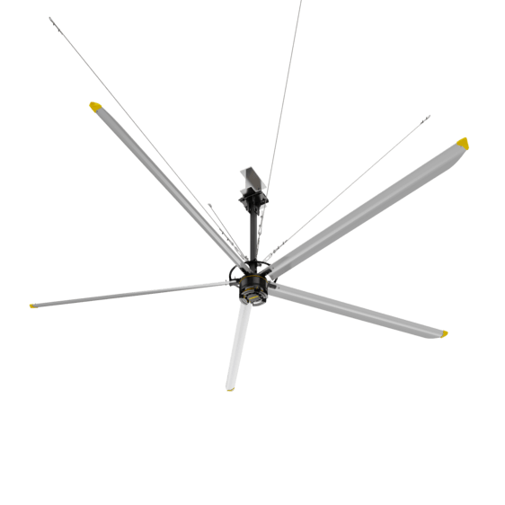 SuperAir Series industrial HVLS fan by Flo Vent Air